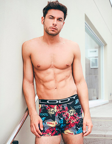 Boxer alg y lycra TS/XL LODY MEN