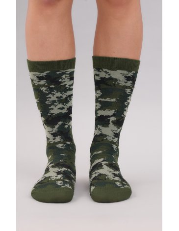 Media 1/2 caña rayada - MARCELA KOURY