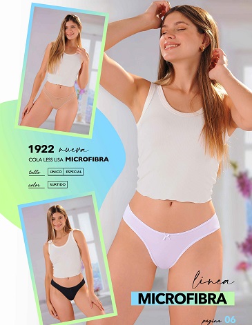 Colaless microfibra Pack x3 JE TAIME