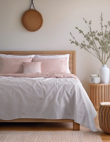 Juego de sabana Origen 180 Hilos QUEEN ALCOYANA