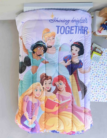 Acolchado 1 1/2 pl PRINCESAS PIÑATA