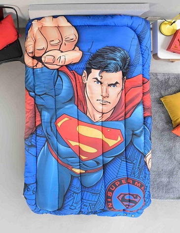 Acolchado 1 1/2 pl SUPERMAN PIÑATA
