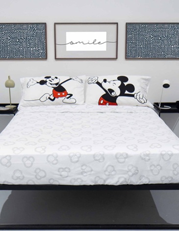 Sábanas King Mickey Classic White PIÑATA