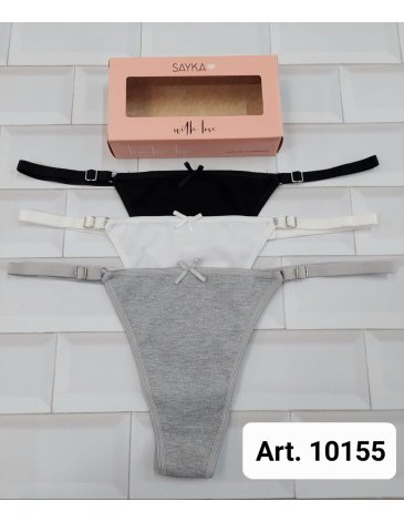 Cola less alg y lycra Pack x3 SAYKA