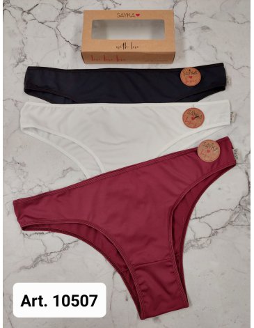 Vedetina microfibra Pack x3 SAYKA