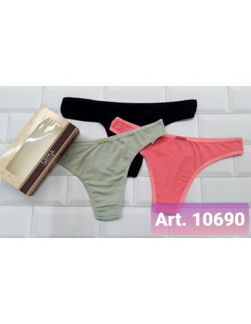 Colaless microfibra c/chapita Pack x3 SAYKA