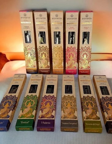 Sahumerio magistrales x8 unid AROMANZA