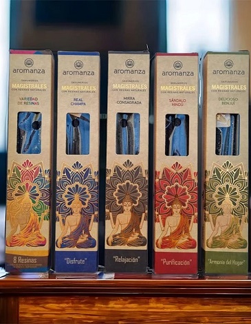 Sahumerio magistrales x8 unid - AROMANZA