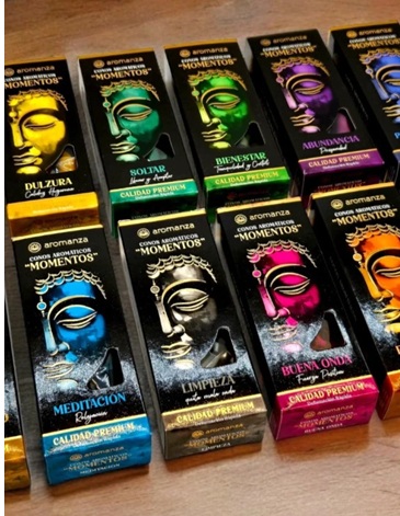 Sahumerios Momentos x 5 unidades - AROMANZA