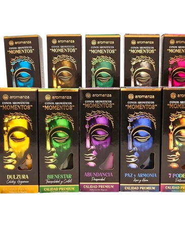 Sahumerios Momentos x 5 unidades - AROMANZA