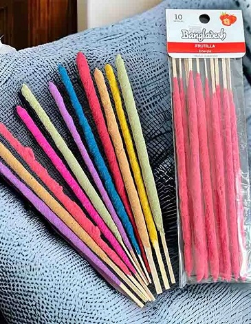 Sahumerio Triple Empaste x10 varillas AROMANZA