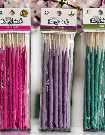 Sahumerio Triple Empaste x10 varillas - AROMANZA