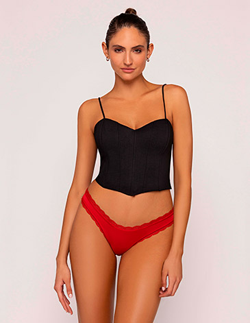 Less c/puntilla Microfibra  Pack x3 BRIGITTE