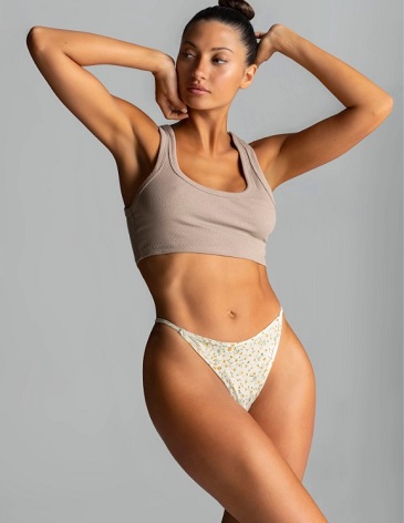 Vedetina algodon y lycra pack x 3 BRIGITTE