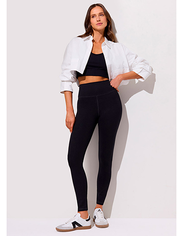 Calza con doble cintura de alg y lycra TS/XL BRIGITTE