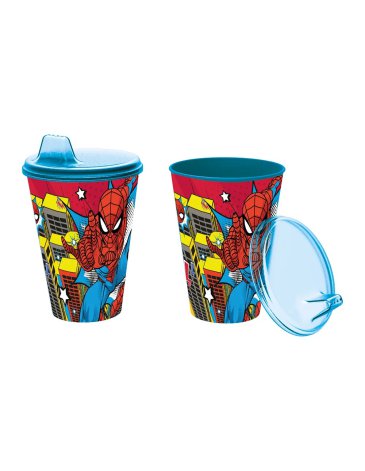 Vaso Spider-Man 430 ML Wabro