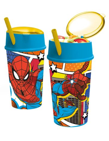 Vaso Spider-Man 400 ML Wabro