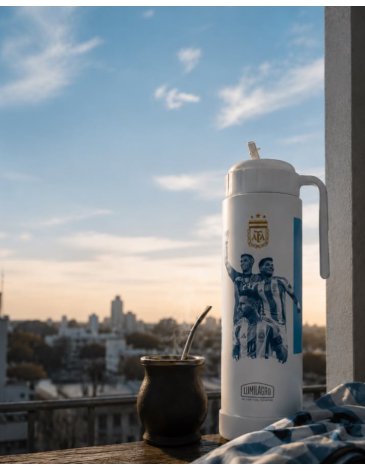 Termo Acero Pampa Seleccion 1000ml - LUMILAGRO