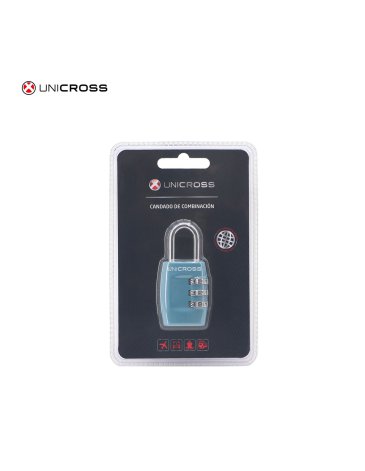 candado con combinacion UNICROSS