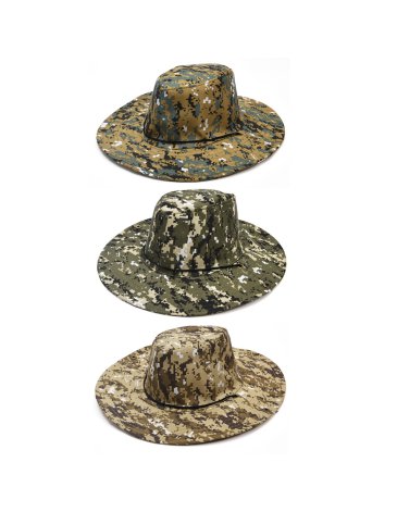 Sombrero Camping Camuflado C/sujetador WANDERLUST