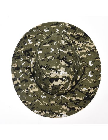 Sombrero Camping Camuflado C/sujetador - WANDERLUST