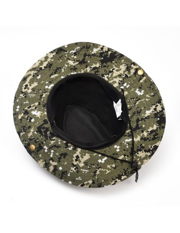 Sombrero Camping Camuflado C/sujetador - WANDERLUST