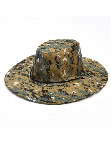 Sombrero Camping Camuflado C/sujetador - WANDERLUST