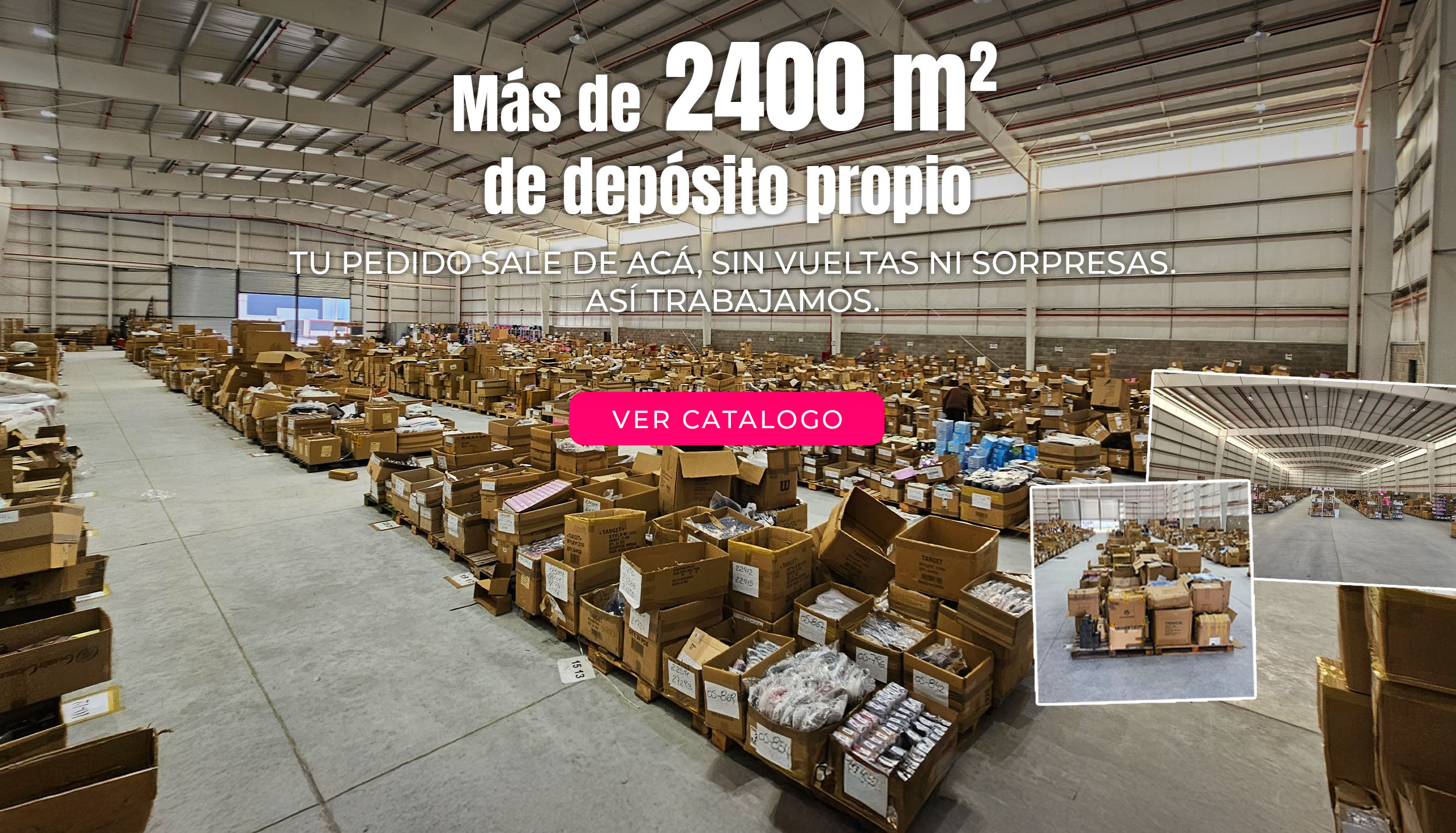 Hipermercado Textil Importador Mayorista +2400m2 en Moreno